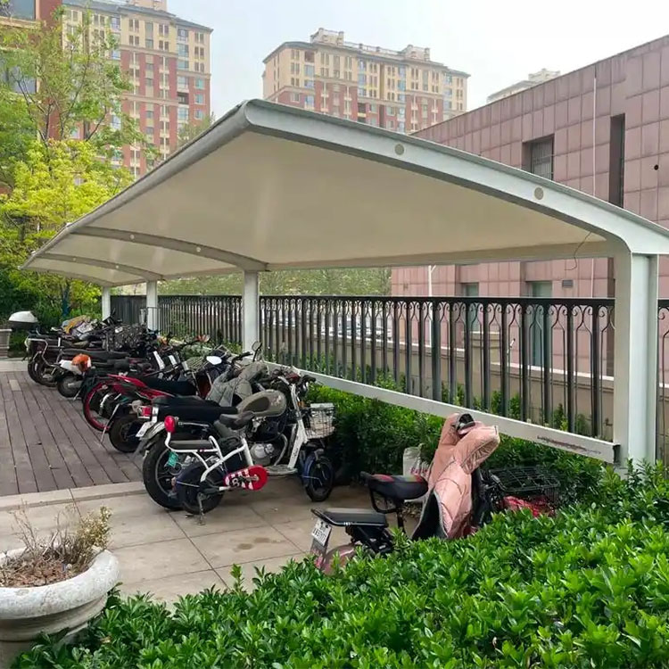 门头沟区膜结构电动车棚